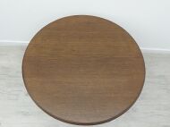 Dębowy stolik z dwoma blatami, lata 20-te, secesja. Po renowacji. - 3