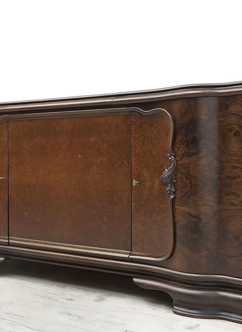 Zabytkowa komoda z lat 30-tych w stylu międzywojennym. Po renowacji.