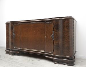 Zabytkowa komoda z lat 30-tych w stylu międzywojennym. Po renowacji.