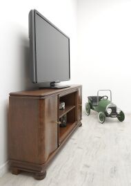 Zabytkowa komoda w stylu międzywojennym, lata 30-te Po renowacji. - 2