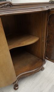 Zabytkowa komoda z lustrem, lata 40-te. Po profesjonalnej renowacji. - 8