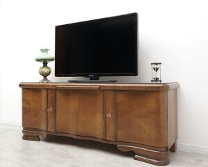 Antyczna komoda z lat 40-tych w stylu art deco. Po renowacji.