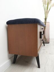 Komoda PRL, Meblostyl Dobrodzień. Po profesjonalnej renowacji. - 10