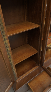 Zabytkowa dębowa biblioteka z lat 20-tych. Po renowacji. - 4