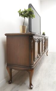 Zabytkowa, stylowa komoda ludwik. Po renowacji. - 4