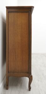 Zabytkowy regał z lat 40-tych w stylu chippendale. Po renowacji. - 8