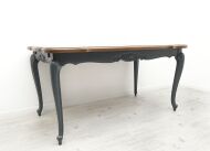 Stylowy zestaw z litego dębu, stół + 6 krzeseł. Po profesjonalnej renowacji - 4