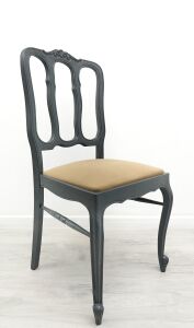 Stylowy zestaw z litego dębu, stół + 6 krzeseł. Po profesjonalnej renowacji - 12