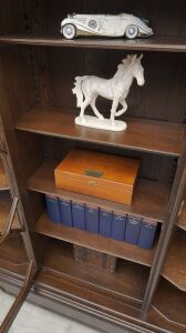 Biblioteka art deco z lat 40-tych. Po renowacji. - 9