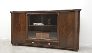 Biblioteka art deco z lat 40-tych. Po renowacji.