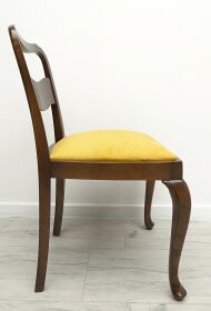 Dębowo bukowy stół + 4 krzesła. Po renowacji. - 11