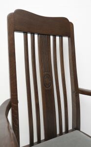 Antyczny, dębowy gabinet z lat 20-tych. Po profesjonalnej renowacji. - 27