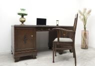 Antyczny, dębowy gabinet z lat 20-tych. Po profesjonalnej renowacji. - 2