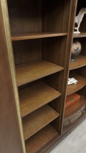 Antyczny, dębowy gabinet z lat 20-tych. Po profesjonalnej renowacji. - 18