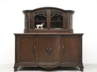 Dębowy kredens z lat 20-tych. Po profesjonalnej renowacji. - 3