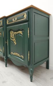 Stylowa komoda z litego dębu. Po profesjonalnej renowacji. - 14