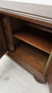 Stylowa, dębowa komoda w stylu flamandzkim. Po profesjonalnej renowacji. - 17