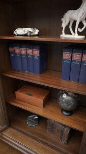 Biblioteka z lat 20-tych w stylu secesyjnym. Po renowacji. - 6