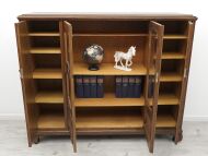 Zabytkowa biblioteka z lat 20-tych w stylu secesyjnym. Po renowacji. - 7