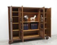 Zabytkowa biblioteka z lat 20-tych w stylu secesyjnym. Po renowacji. - 6