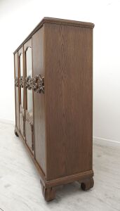 Zabytkowa biblioteka z lat 20-tych w stylu secesyjnym. Po renowacji. - 13