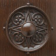 Zabytkowa biblioteka, secesja, lata 20-te. Po profesjonalnej renowacji. - 21