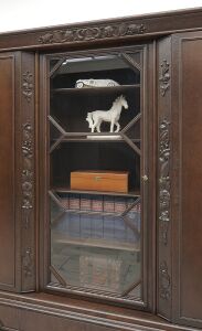 Zabytkowa biblioteka, secesja, lata 20-te. Po profesjonalnej renowacji. - 10