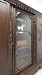 Zabytkowa biblioteka, secesja, lata 20-te. Po profesjonalnej renowacji. - 9