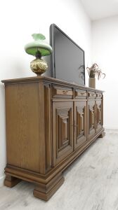 Stylowa dębowa komoda. Po renowacji. - 2