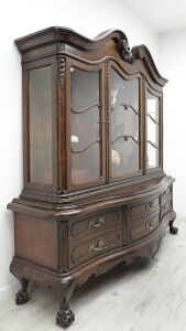 Antyczna witryna/biblioteka z lat 30-tych. Po renowacji. - 2