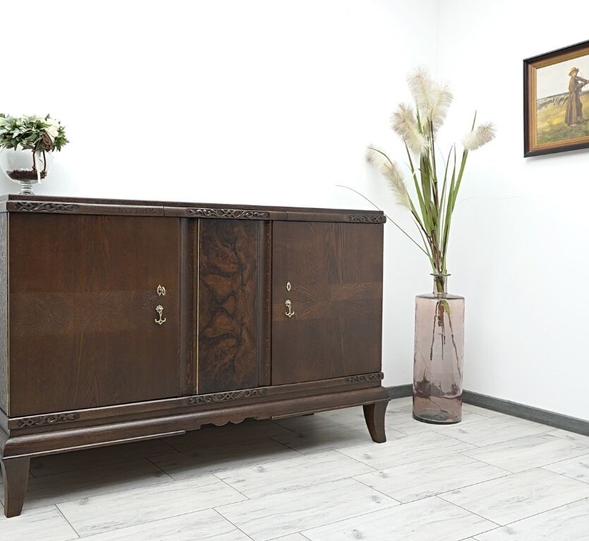 Antyczna Komoda z lat 20-tych XXw. Po profesjonalnej renowacji.