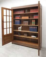 Antyczna secesyjna biblioteka z końca XIX w. Po renowacji. - 9