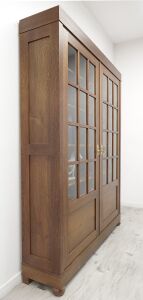 Antyczna secesyjna biblioteka z końca XIX w. Po renowacji. - 4