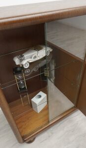 Zabytkowa komoda/biblioteka w stylu art deco, lata 40-te. Po renowacji. - 7