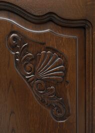 Stylowa komoda z litego dębu. Po profesjonalnej renowacji. - 22