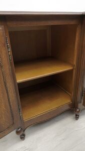 Stylowa komoda z litego dębu. Po profesjonalnej renowacji. - 10