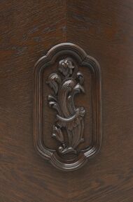 Antyczne biurko z lat 20-tych. Po profesjonalnej renowacji. - 13