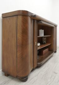 Zabytkowa komoda w stylu art deco, lata 40-te. Po renowacji. - 3
