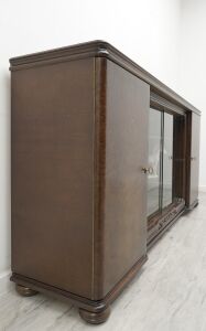 Zabytkowa biblioteka z lat 30-tych art deco. Po renowacji. - 4