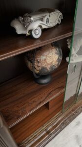 Zabytkowa biblioteka z lat 30-tych art deco. Po renowacji. - 8