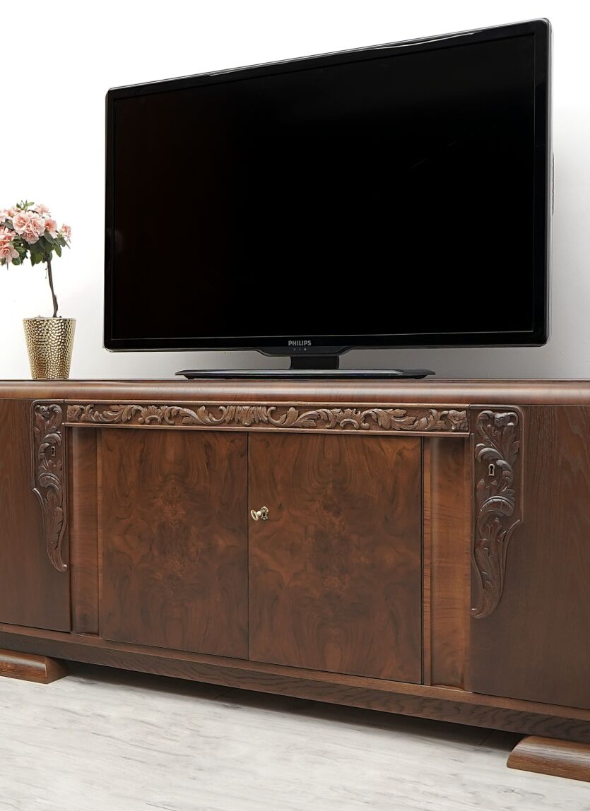 Antyczna komoda w stylu art deco z lat 30-tych. Po renowacji.