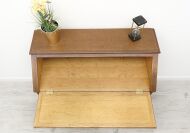 Stylowy sekretarzyk z litego dębu. Po renowacji. - 10