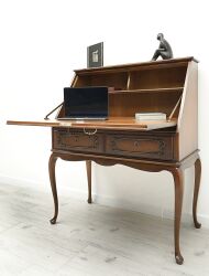 Stylowy sekretarzyk. Po renowacji. - 14