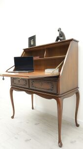 Stylowy sekretarzyk. Po renowacji. - 12