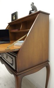 Stylowy sekretarzyk. Po renowacji. - 13