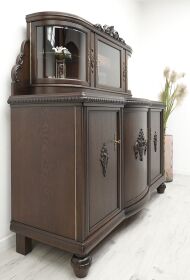 Antyczny dębowy kredens z lat 20-tych. Po profesjonalnej renowacji. - 2