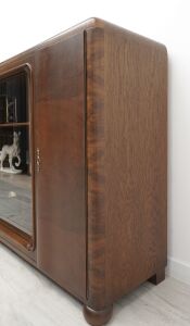 Antyczna biblioteka w stylu art deco, lata 30-te. Po renowacji. - 19