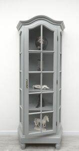 Stylowa witryna z litego drewna dębowego. Po profesjonalnej renowacji. - 3