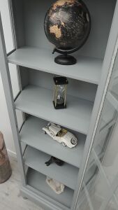 Stylowa witryna z litego drewna dębowego. Po profesjonalnej renowacji. - 11