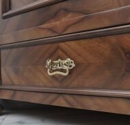 Antyk, francuska biblioteka narożna. Po profesjonalnej renowacji. - 13